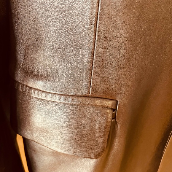 Adams Cuir (Leather) Collection Blazer - Made in France - Picture 5 of 16